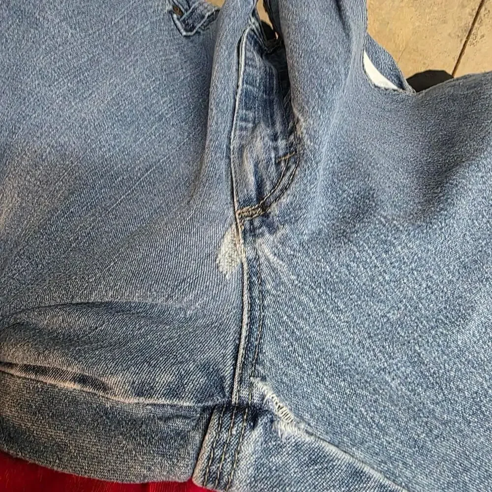 Vintage Y2K Baggy Wrangler Denim Jeans (40x30)